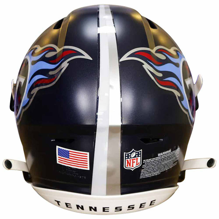 Tennessee Titans Authentic SpeedFlex Helmet - Satin Navy Metallic - Game Day Treasures