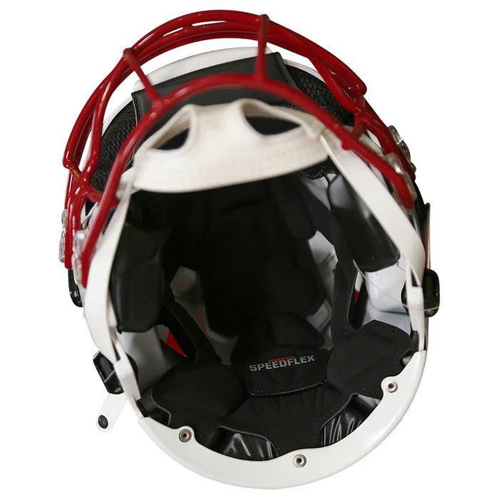 badger football helmet image Riddell Wisconsin Badgers Speed Flex Authentic Football Helmet, shell