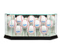 Ten Baseball Display Case with Mirrors