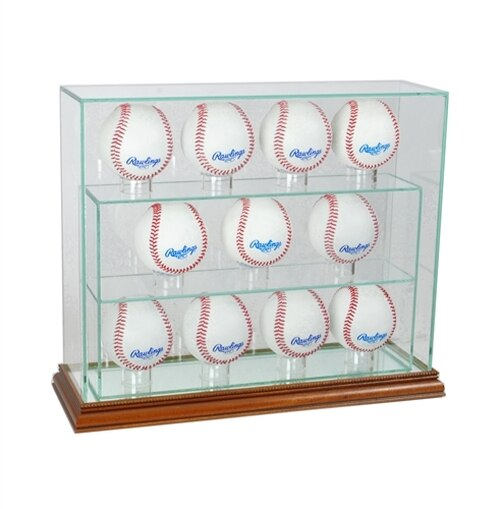 11 Vertical Baseball Display Case
