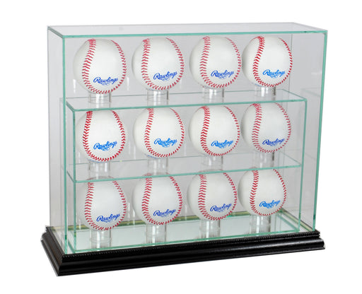12 Vertical Baseball Display Case