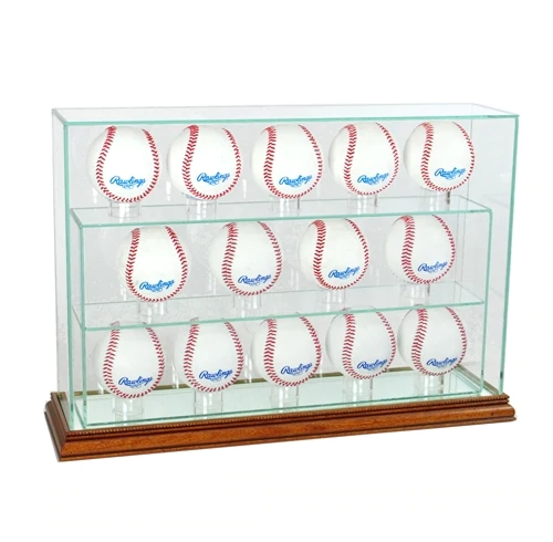 14 Vertical Baseball Display Case