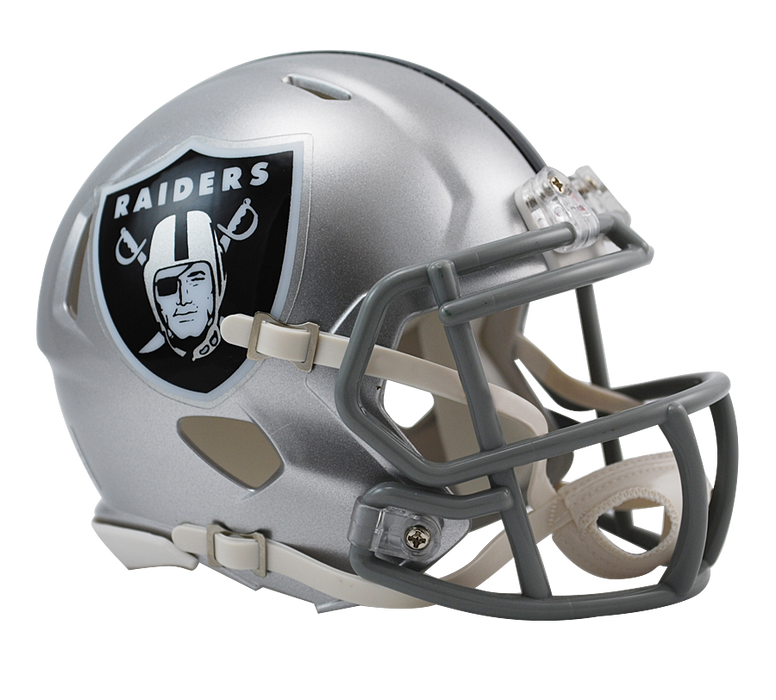 Oakland Raiders Riddell Mini Speed Helmet