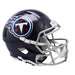 Tennessee Titans Authentic Full Size Speed Helmet - Satin Navy Metallic