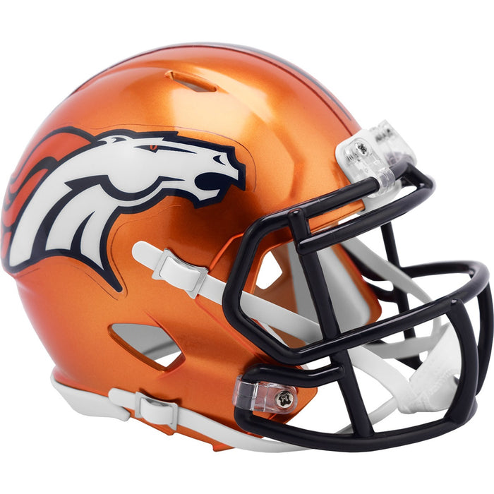 Denver Broncos Riddell Mini Speed Helmet - Flash