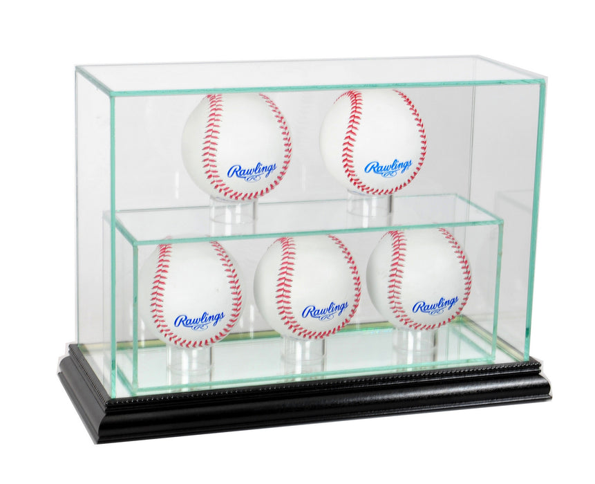 5 Vertical Baseball Display Case
