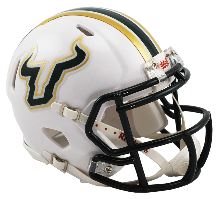 florida football white helmets South Florida Bulls Mini Speed