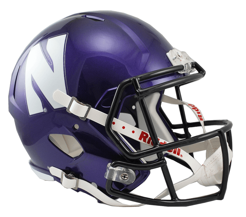 Northwestern Wildcats Replica Full Size Speed Helmet