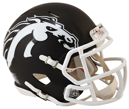 broncos football helmets Riddell Western Michigan Broncos Speed Mini Helmet