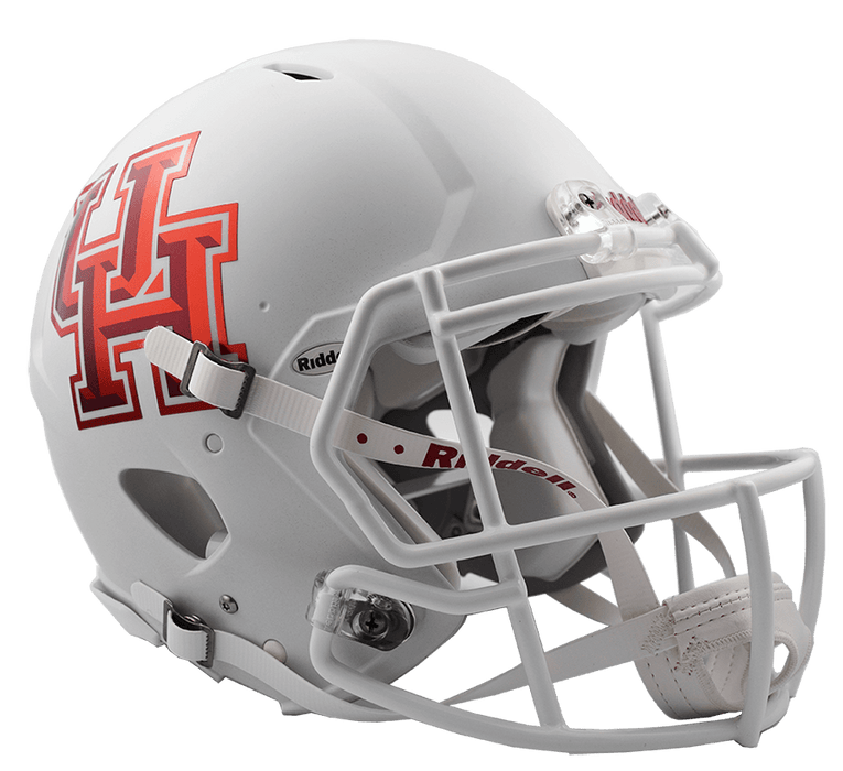 Houston Cougars Authentic Full Size Speed Helmet - Matte White