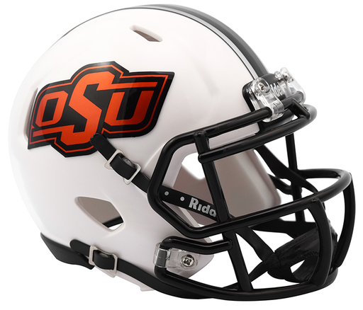Oklahoma State Cowboys Riddell Mini Speed Helmet - White 2016