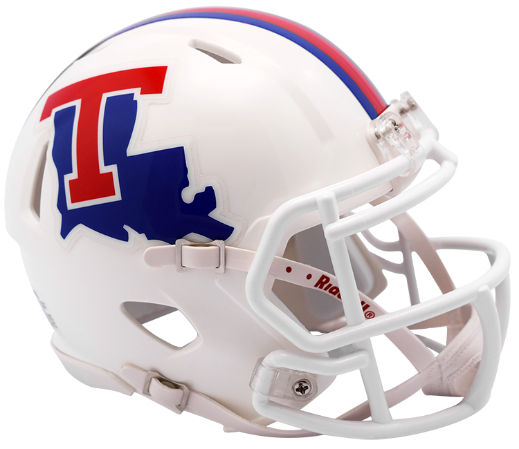 Louisiana Tech Bulldogs Riddell Mini Speed Helmet - White