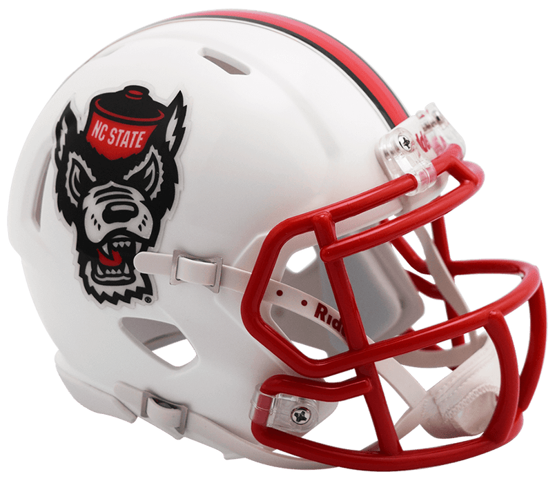 NC State Wolfpack Riddell Mini Speed Helmet - 2017 Tuffy
