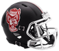 NC State Wolfpack Riddell Mini Speed Helmet - 2017 Black Howl