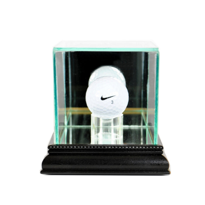 Golf Ball Display Case with Mirrors