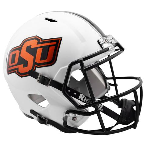 Oklahoma State Cowboys Replica Full Size Speed Helmet - Chrome Decal
