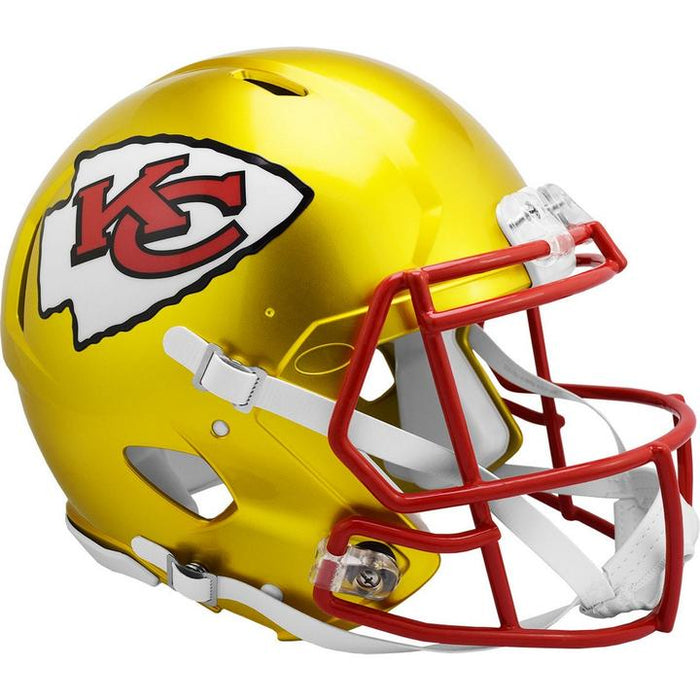 Kansas City Chiefs Authentic Full Size Speed Helmet - Flash