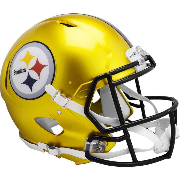 Pittsburgh Steelers Authentic Full Size Speed Helmet - Flash