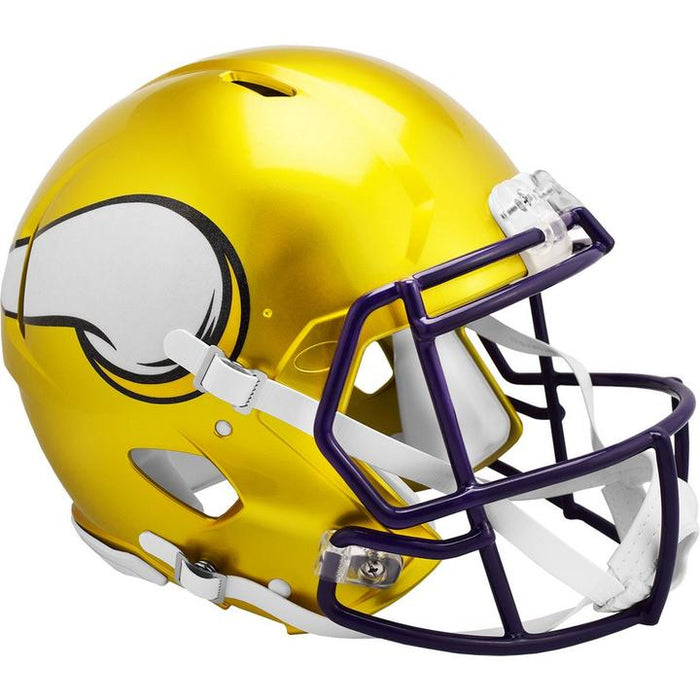 Minnesota Vikings Authentic Full Size Speed Helmet - Flash