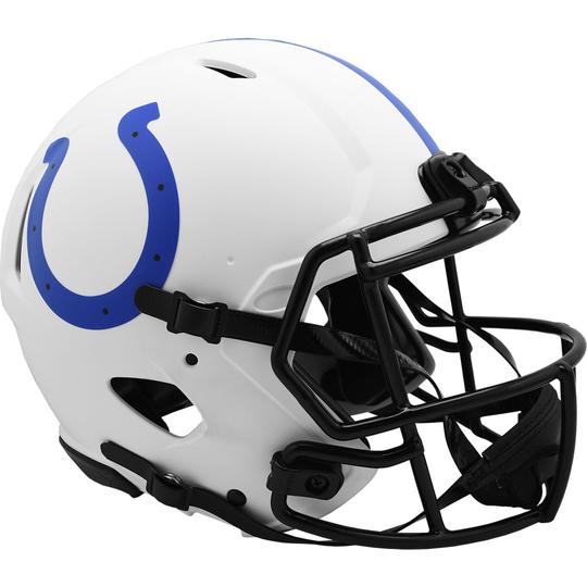 Indianapolis Colts Authentic Full Size Speed Helmet - LUNAR
