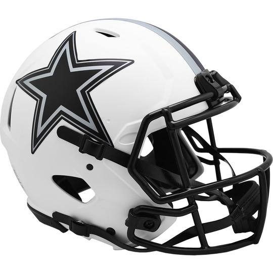 Dallas Cowboys Authentic Full Size Speed Helmet - LUNAR