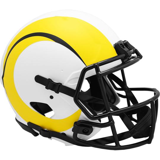 Los Angeles Rams Authentic Full Size Speed Helmet - LUNAR