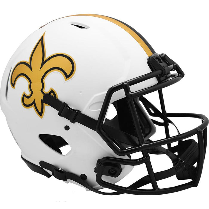 New Orleans Saints Authentic Full Size Speed Helmet - LUNAR