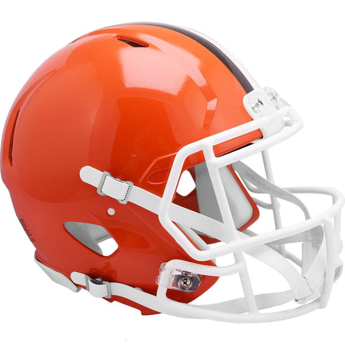 Cleveland Browns Authentic Full Size Throwback Speed Helmet - 1975 to 2005