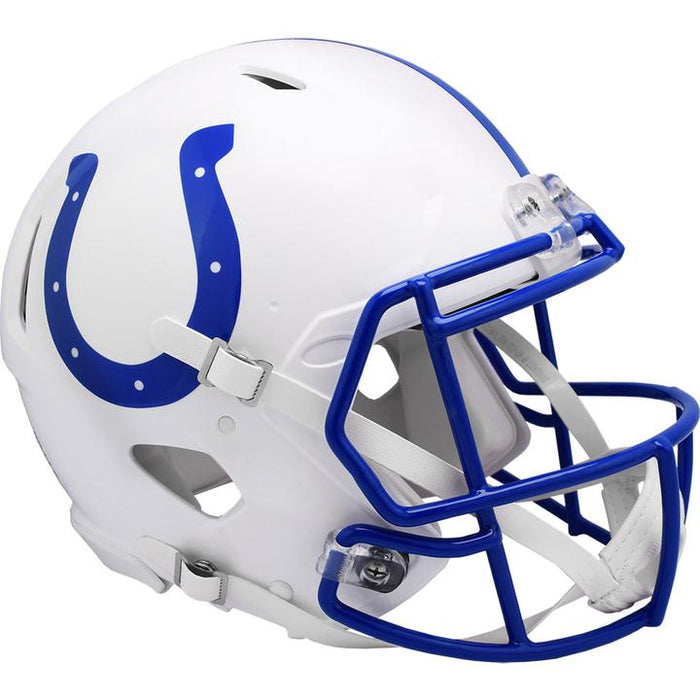 Indianapolis Colts Replica Full Size Throwback Speed Helmet - 1995 to 2003