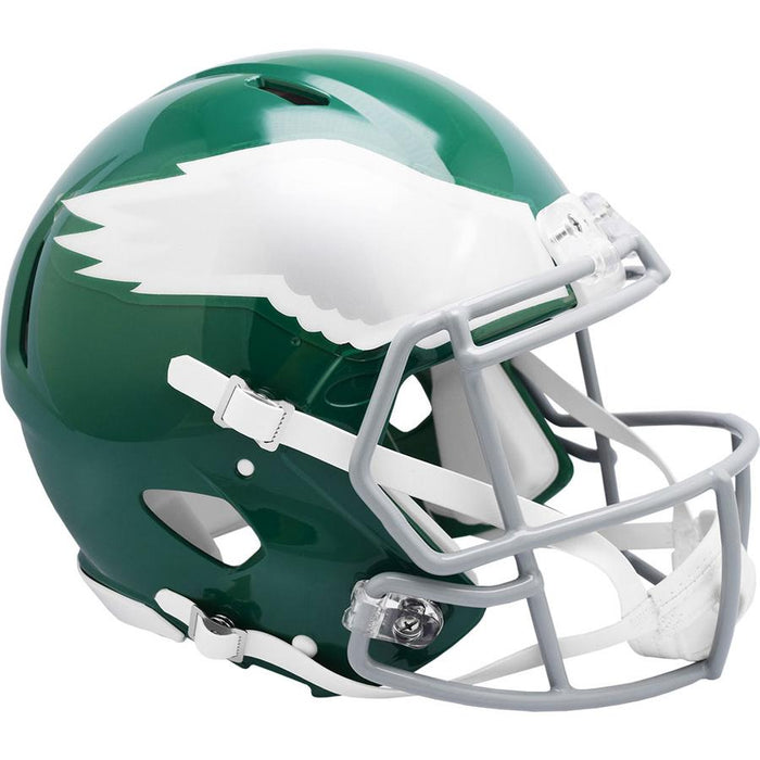 Philadelphia Eagles Authentic Full Size Throwback Speed Helmet - 1974 to 1995