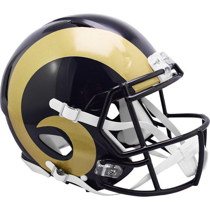St. Louis Rams Authentic Full Size Throwback Speed Helmet - 2000 to 2016
