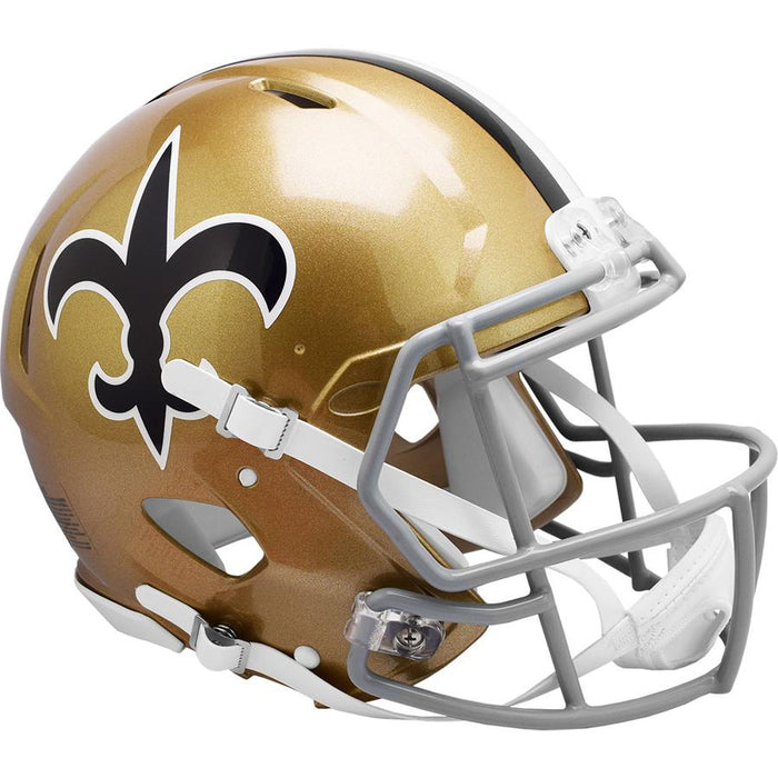 New Orleans Saints Authentic Full Size Throwback Speed Helmet - 1976 to 1999