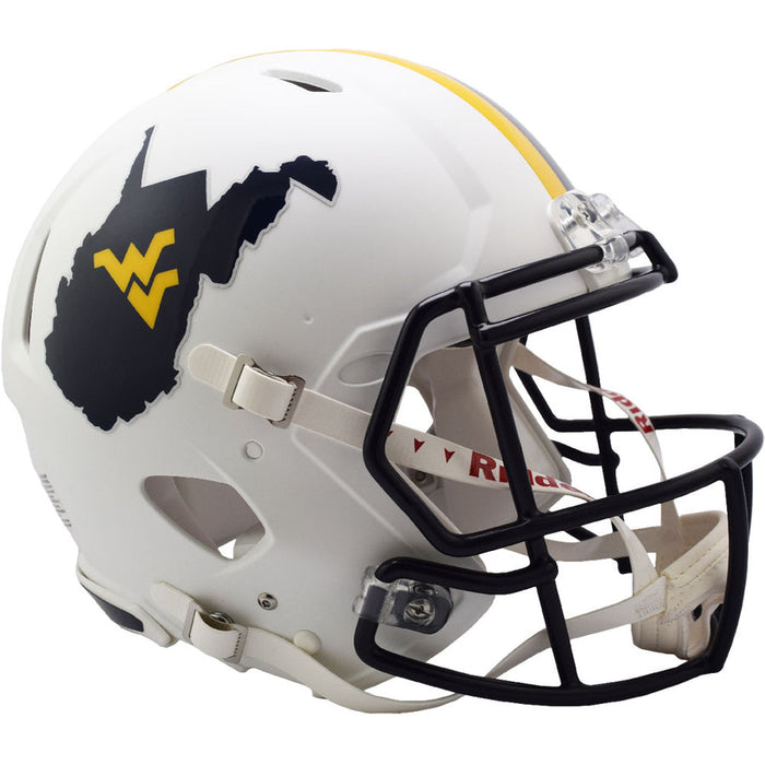 West Virginia Authentic Full Size Speed Helmet - Backyard Brawl