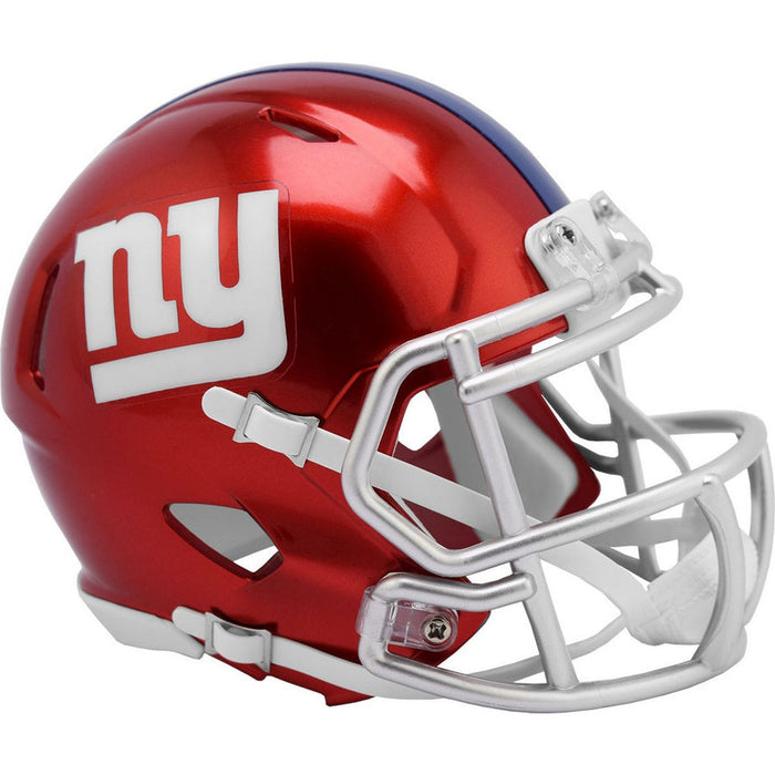 New York Giants Riddell Mini Speed Helmet - Flash