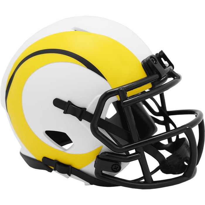 Los Angeles Rams Riddell Mini Speed Helmet - LUNAR
