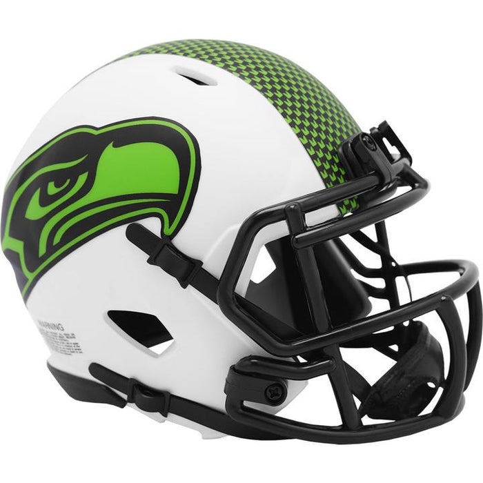 Seattle Seahawks Riddell Mini Speed Helmet - LUNAR