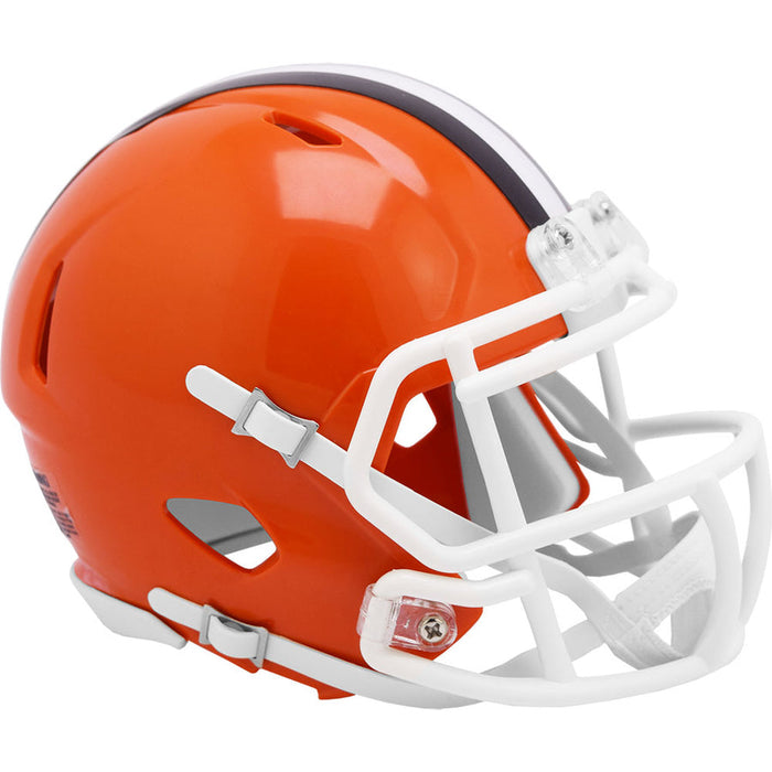 Cleveland Browns Riddell Mini Throwback Speed Helmet - 1975 to 2005