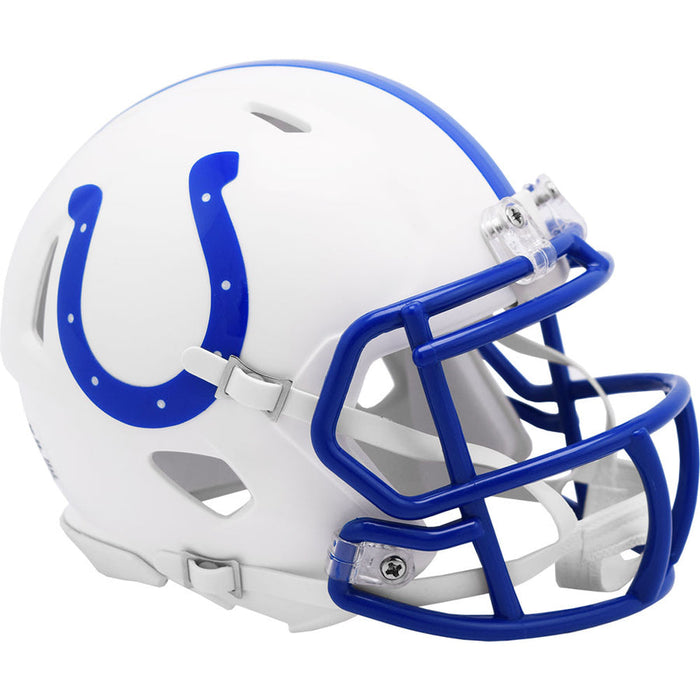 Indianapolis Colts Riddell Mini Throwback Speed Helmet - 1995 to 2003
