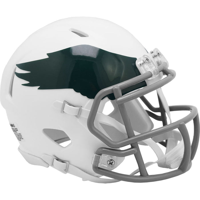 Philadelphia Eagles Riddell Mini Throwback Speed Helmet - 1969 to 1973