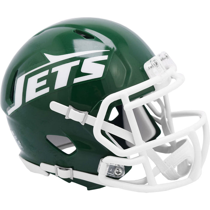 New York Jets Riddell Mini Throwback Speed Helmet - 1978 to 1989