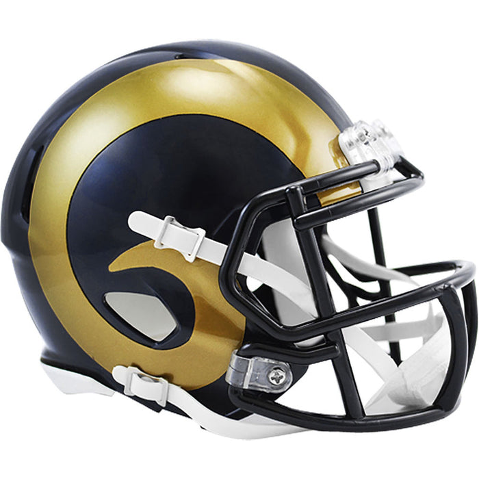 Los Angeles Rams Riddell Mini Throwback Speed Helmet - 2000 to 2016