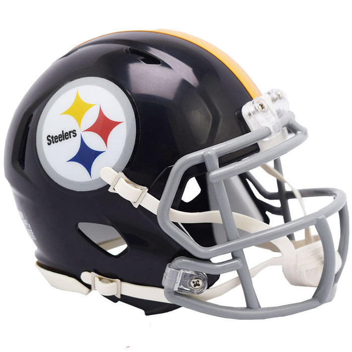 Pittsburgh Steelers Riddell Mini Throwback Speed Helmet - 1963 to 1976