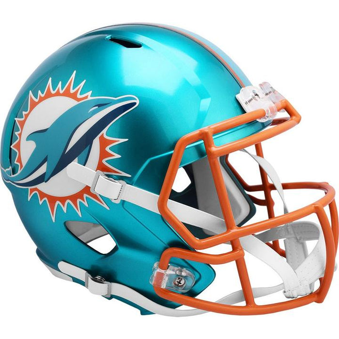 Miami Dolphins Replica Riddell Speed Full Size Helmet - FLASH