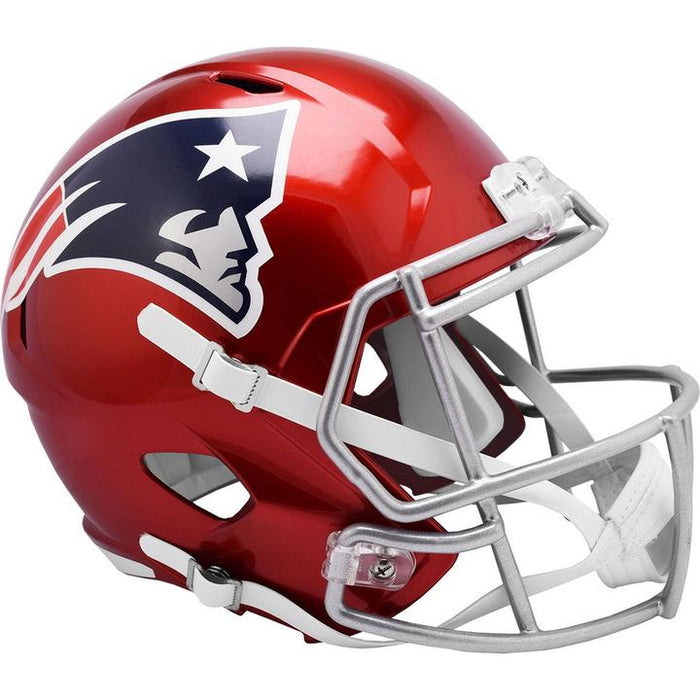 New England Patriots Replica Riddell Speed Full Size Helmet - FLASH