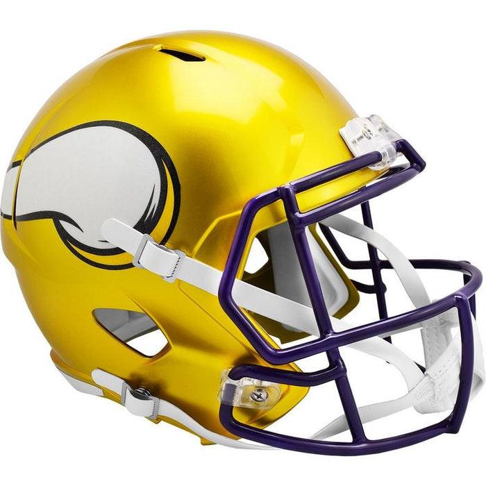 Minnesota Vikings Replica Riddell Speed Full Size Helmet - FLASH