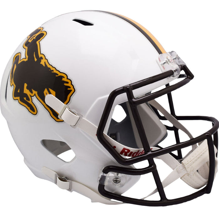 Wyoming Cowboys Replica Full Size Speed Helmet