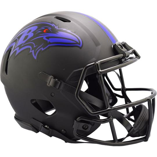 Baltimore Ravens Authentic Full Size Speed Helmet - ECLIPSE