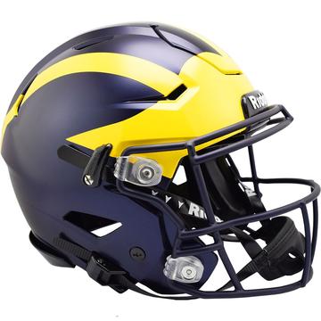Michigan Wolverines Authentic Full Size SpeedFlex Helmet - Painted Wings