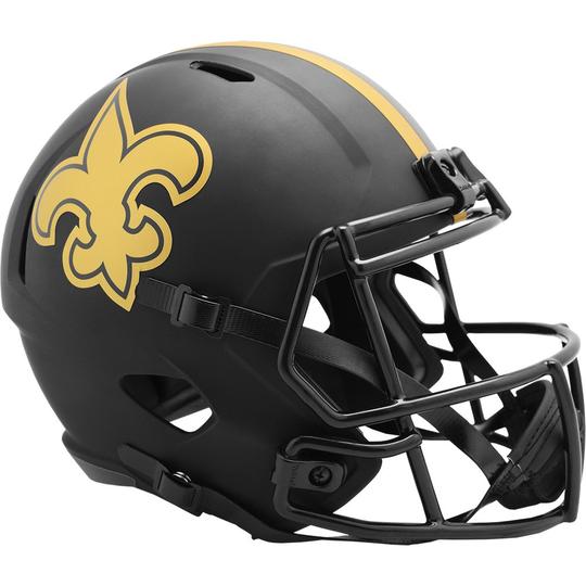 New Orleans Saints Replica Riddell Speed Full Size Helmet - ECIPSE