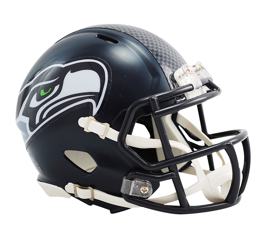 Seattle Seahawks Riddell Salute To Service Mini Helmet